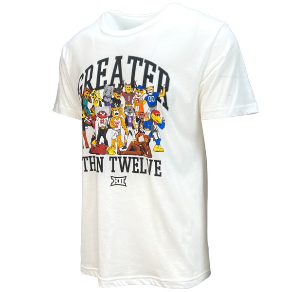 Charlie Hustle Big 12 Greater Than Ever White T-shirt